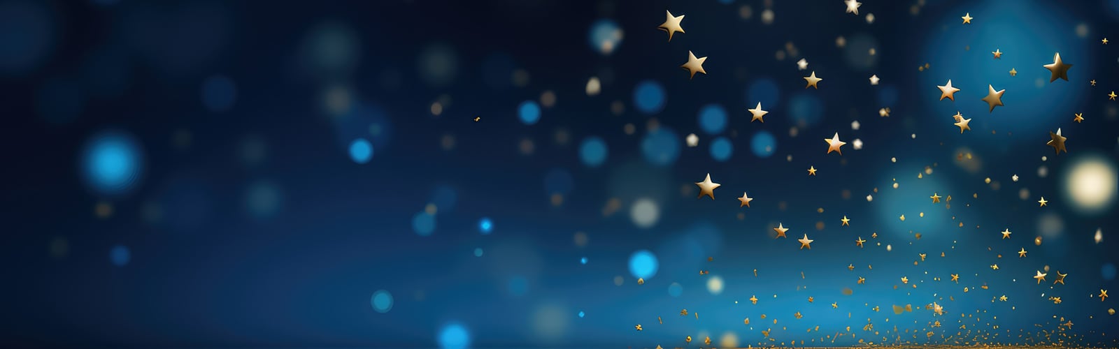 Image representing award with stars on a blue overlay